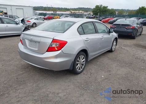 2012 Honda Civic Ex-L from USA, damaged, VIN 19XFB2F96CE343218